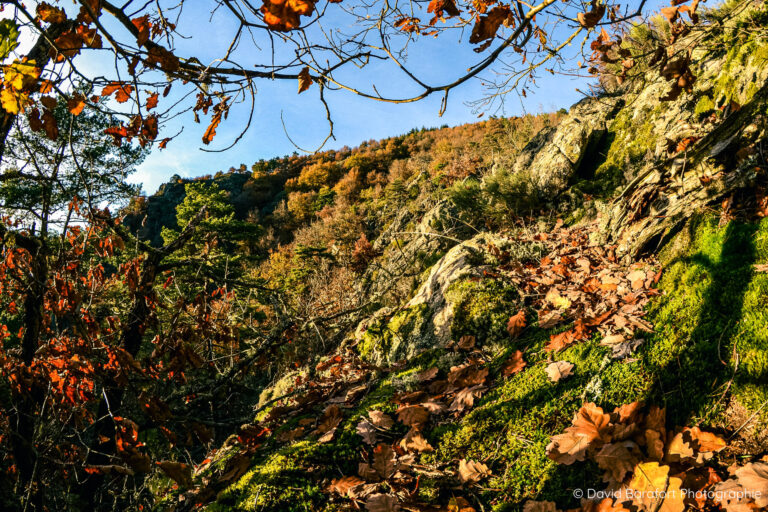 Coucher de soleil automnale sur la vallée de Malaval