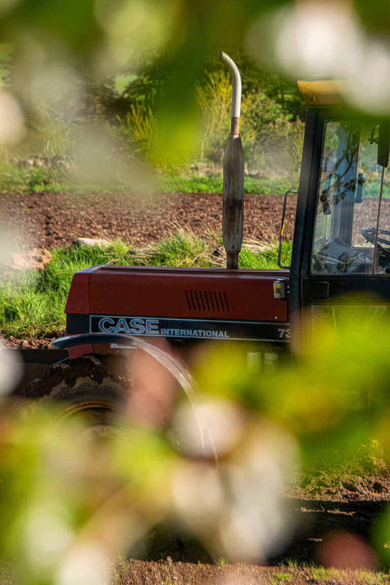 Tracteur au travail - David Barafort Photographie