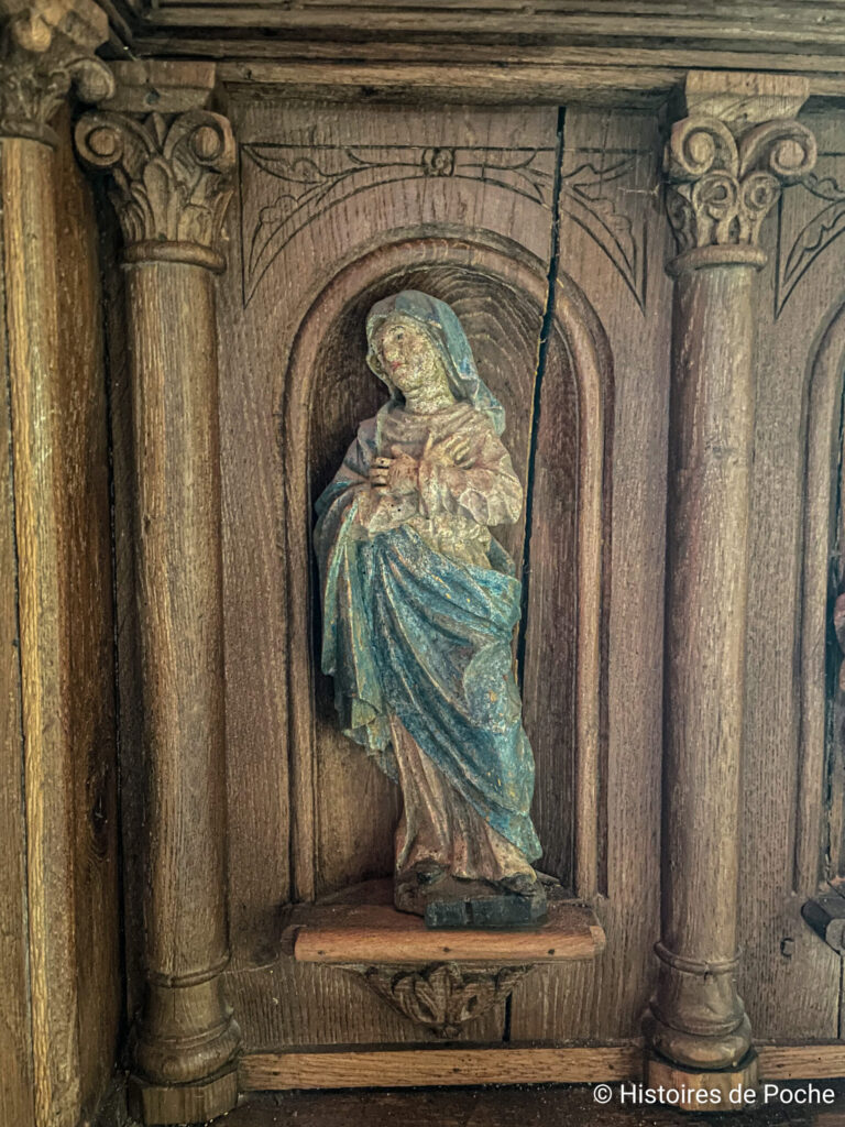 Statuette de la partie supérieure du maitre autel