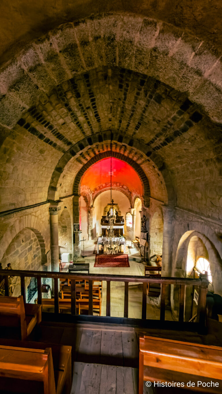 Voute en berceau brisé de l'eglise